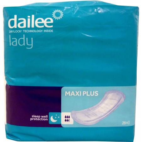 Dailee Lady Maxi plus - 6 Lots de 28