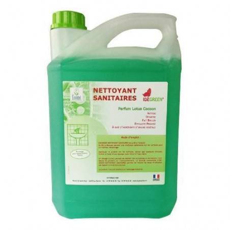 Nettoyant sanitaire Idegreen - Parfum Lotus - ECOLABEL