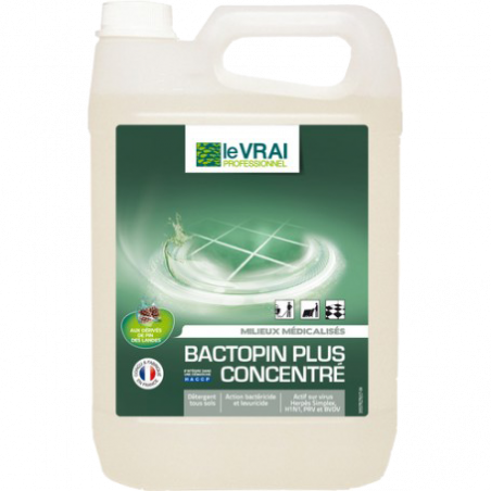 Detergent Bactopin S — Dose 20 mL — Carton de 250 doses