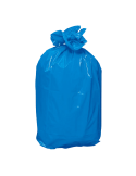 Sacs poubelle 30L Renforcés Bleu - Carton de 500
