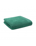 Drap de bain vert 70 x 140 cm - 9.36 - Drap de bain absorbant 70 x 140 cm de haute qualité.